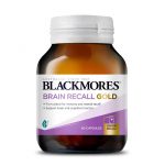 Blackmores Brain Recall Gold Capsules 60s - Image 2