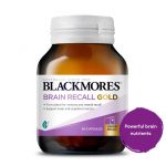 Blackmores Brain Recall Gold Capsules 60s