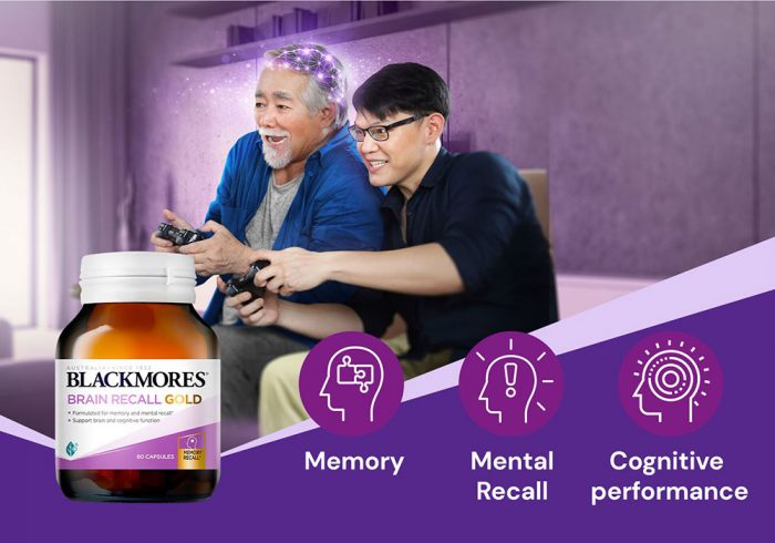 Blackmores Brain Recall Gold Capsules 60s - Image 4