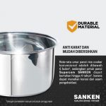 Sanken SJ-2500BK Rice Cooker Stainless Steel Pot - Image 2